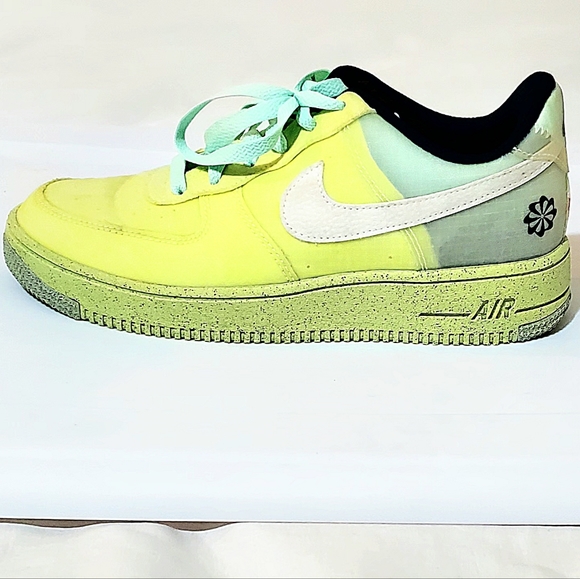 NIKE AIR FORCE 1 CRATER GS RUNNING SHOES. Sz: 7Y WOMENS Sz: 8.5 MENS Sz: 7 - Picture 4 of 15